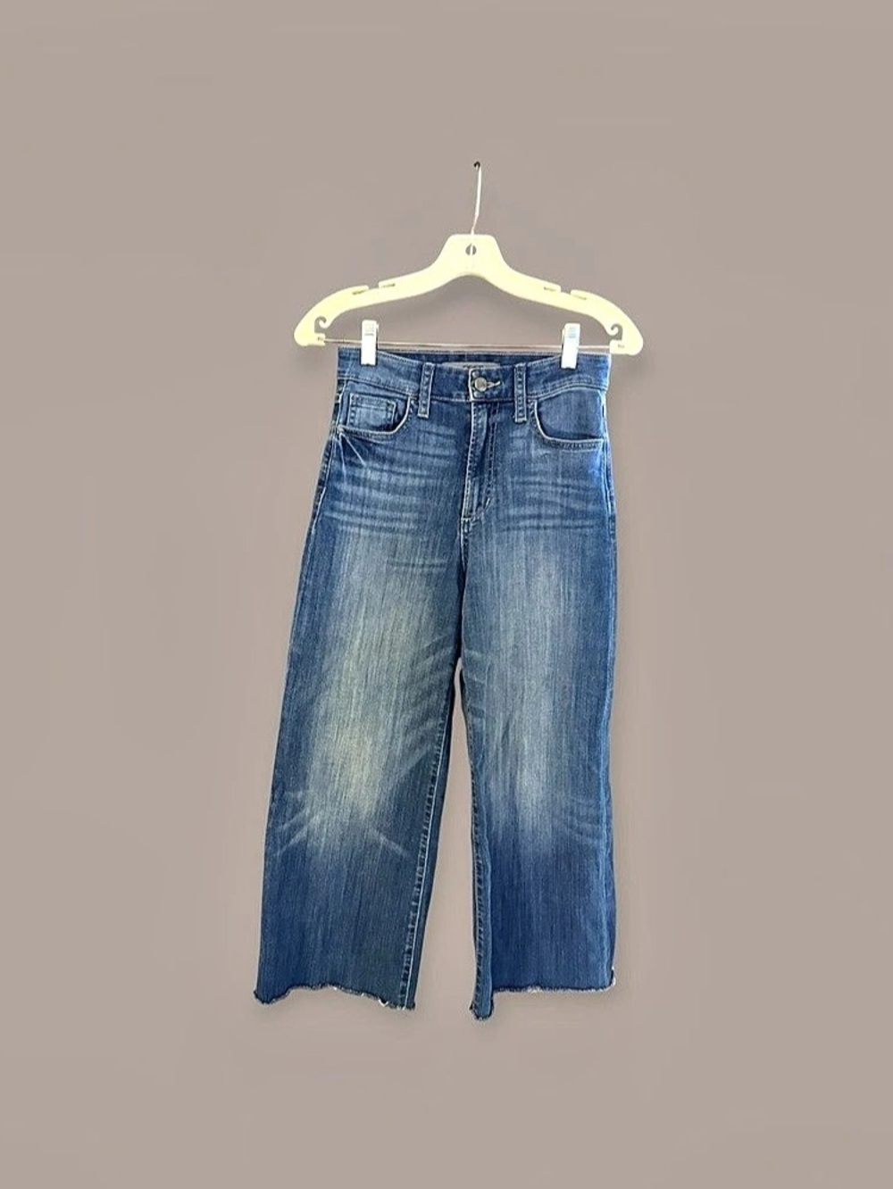 Joe's Wide Leg Ankle Jeans Blue Waist 24